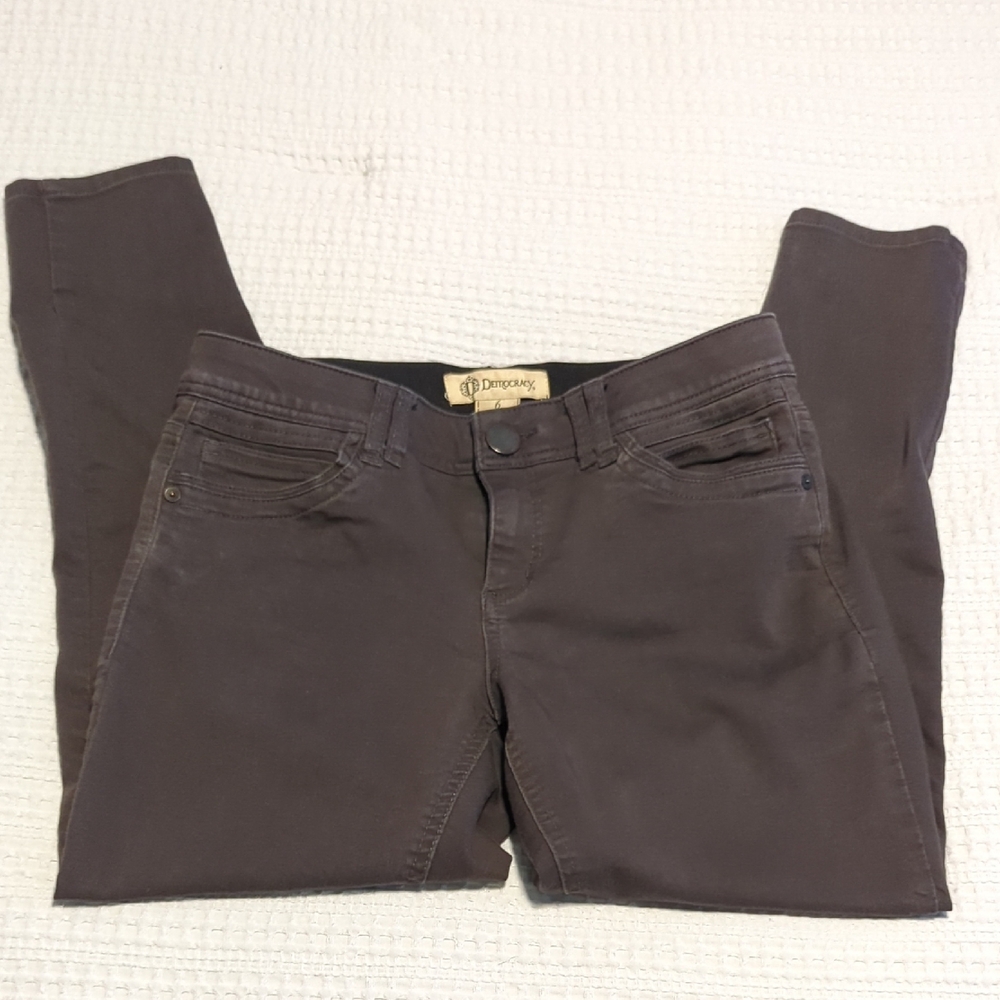 Democracy Dark Brown Women's Skinny Jeans